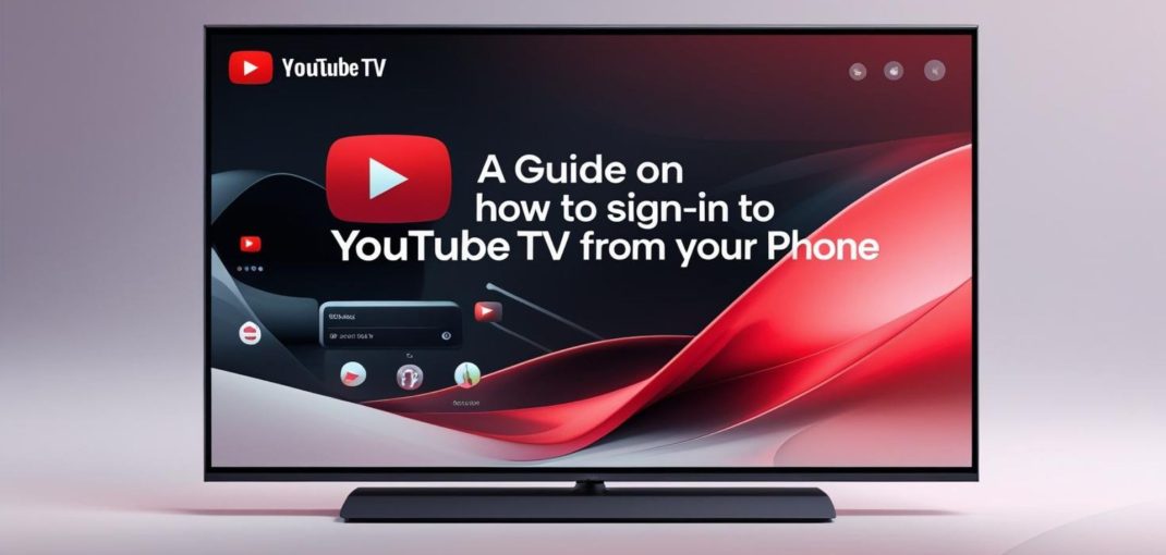 A Guide on How to Sign-In to YouTube TV from Your Phone