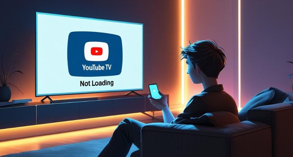 youtube tv not loading