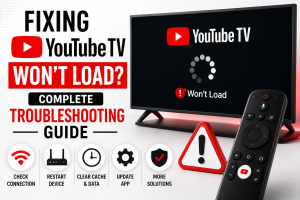 Fixing YouTube TV Won't Load