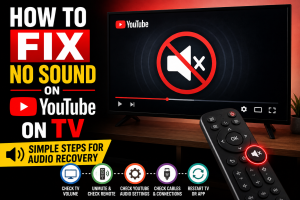 How to Fix No Sound on YouTube on TV
