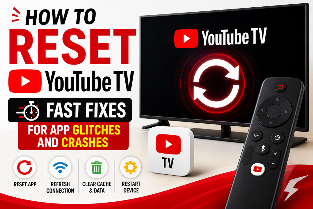 How to Reset YouTube TV