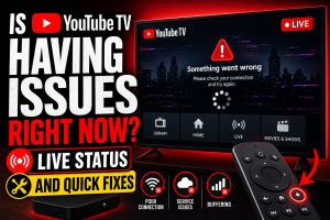 Is YouTube TV Having Issues Right Now