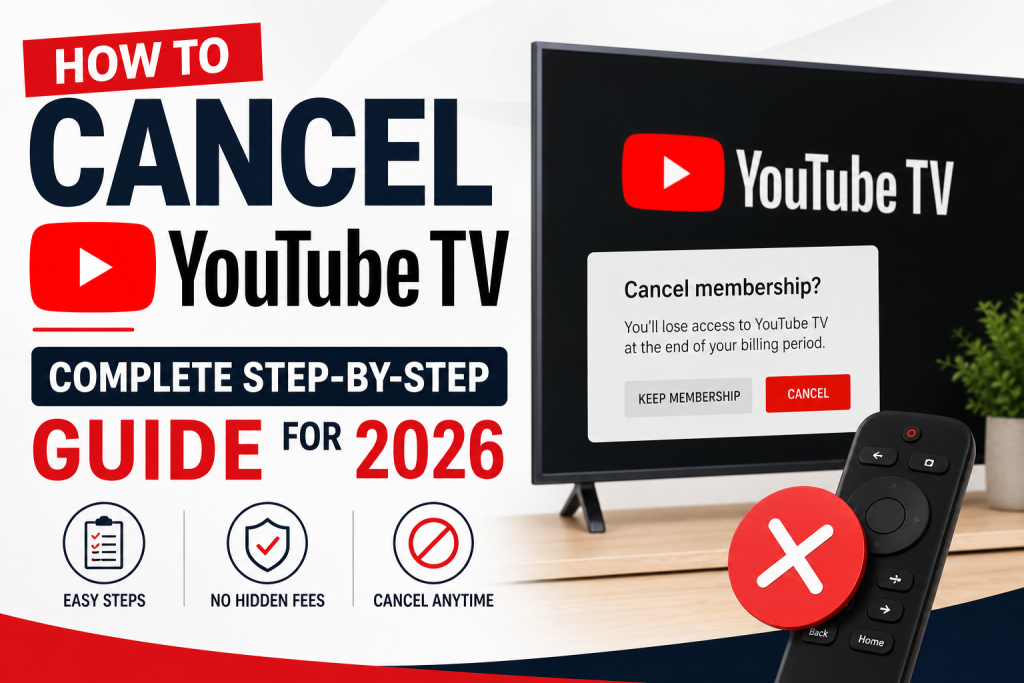 How to Cancel YouTube TV