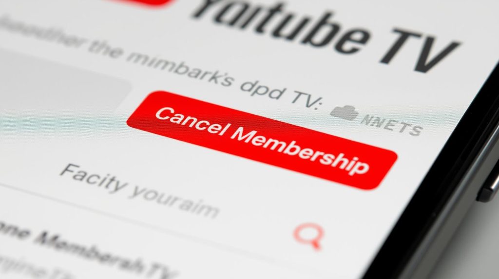 how to cancel youtube tv