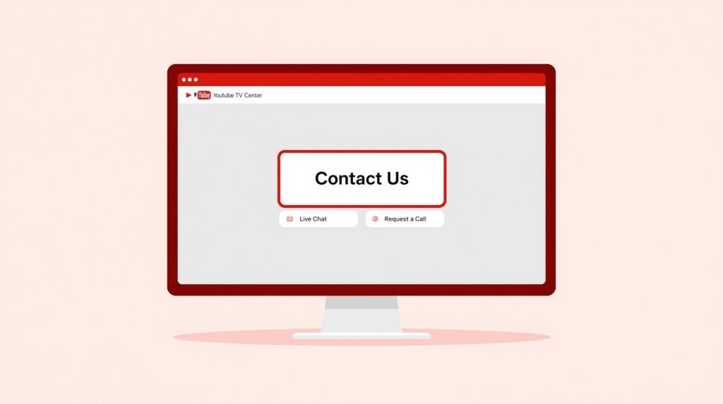 how to speak to a person at youtube tv