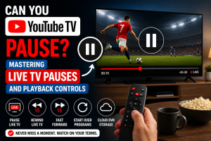 Can You Pause YouTube TV-Mastering Live TV Pauses and Playback Controls