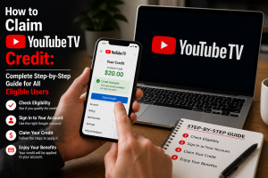 How to Claim YouTube TV Credit-Complete Step-by-Step Guide for All Eligible Users