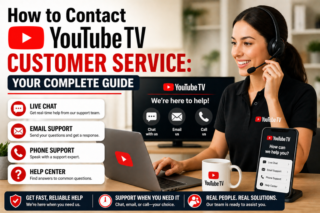 How to Contact YouTube TV Customer Service