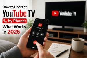 How to Contact YouTube TV by Phone