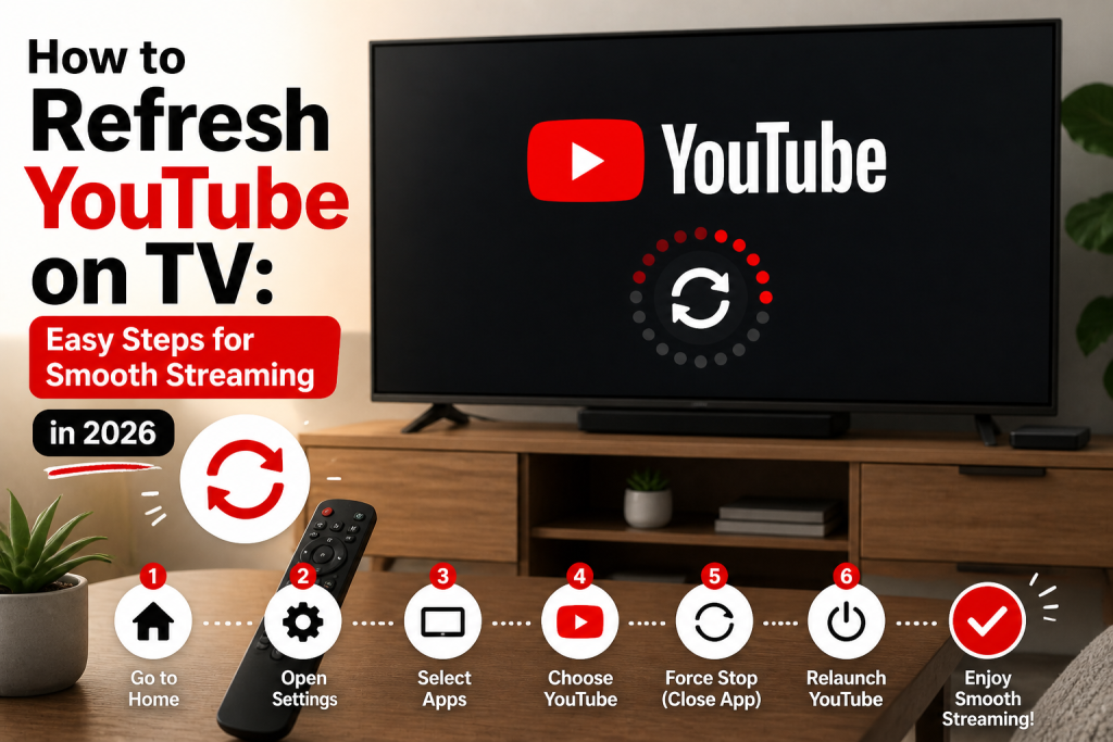 How to Refresh YouTube on TV-Easy Steps for Smooth Streaming in 2026