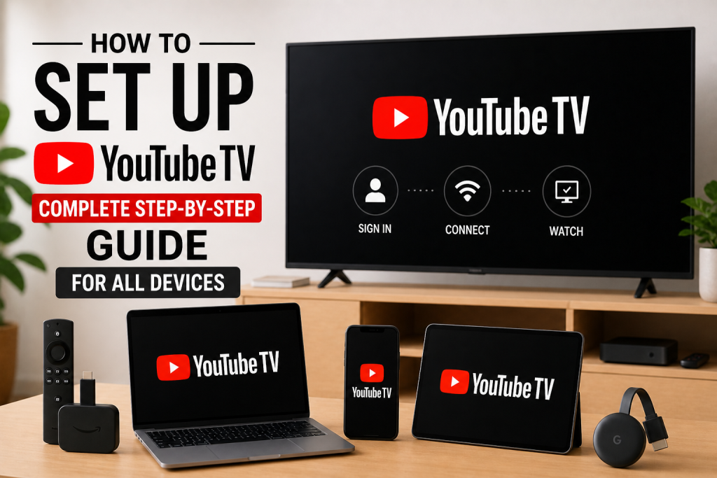 How to Set Up YouTube TV