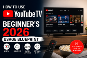 How to Use YouTube TV-Beginner's 2026 Usage Blueprint