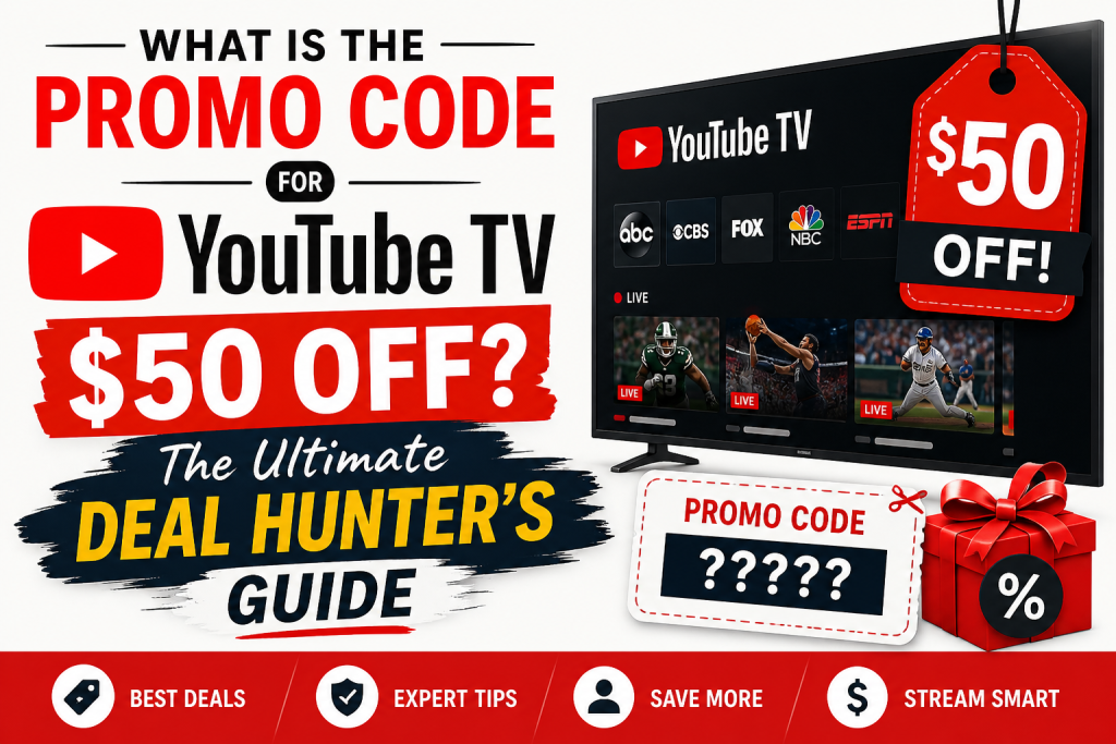 What is the Promo Code for YouTube TV $50 Off
