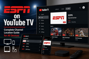 Where Is ESPN on YouTube TV