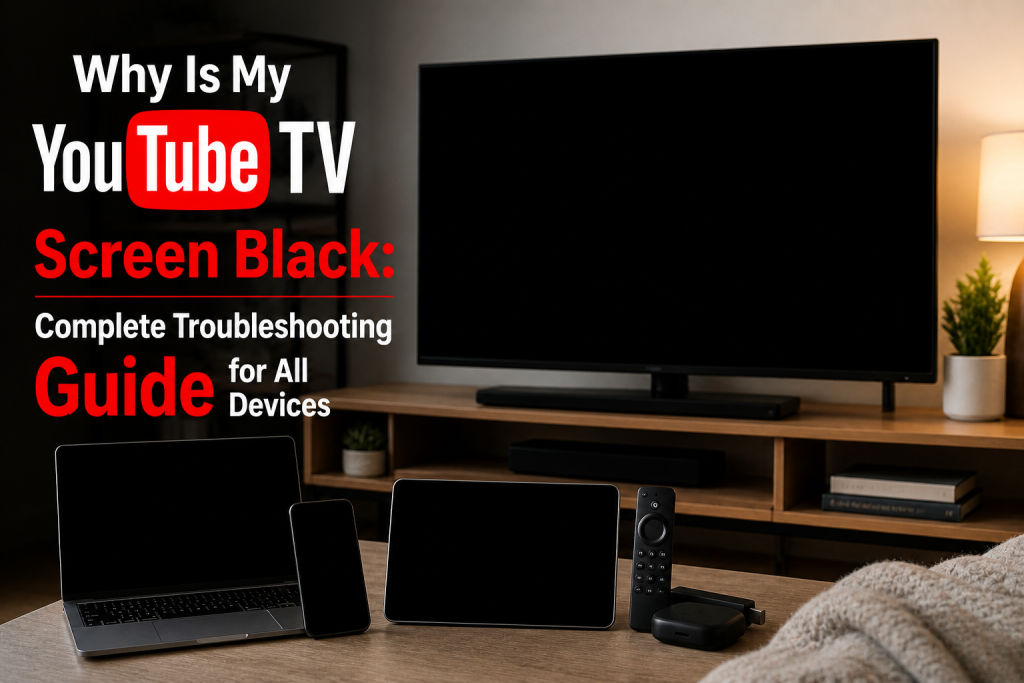 Why Is My YouTube TV Screen Black
