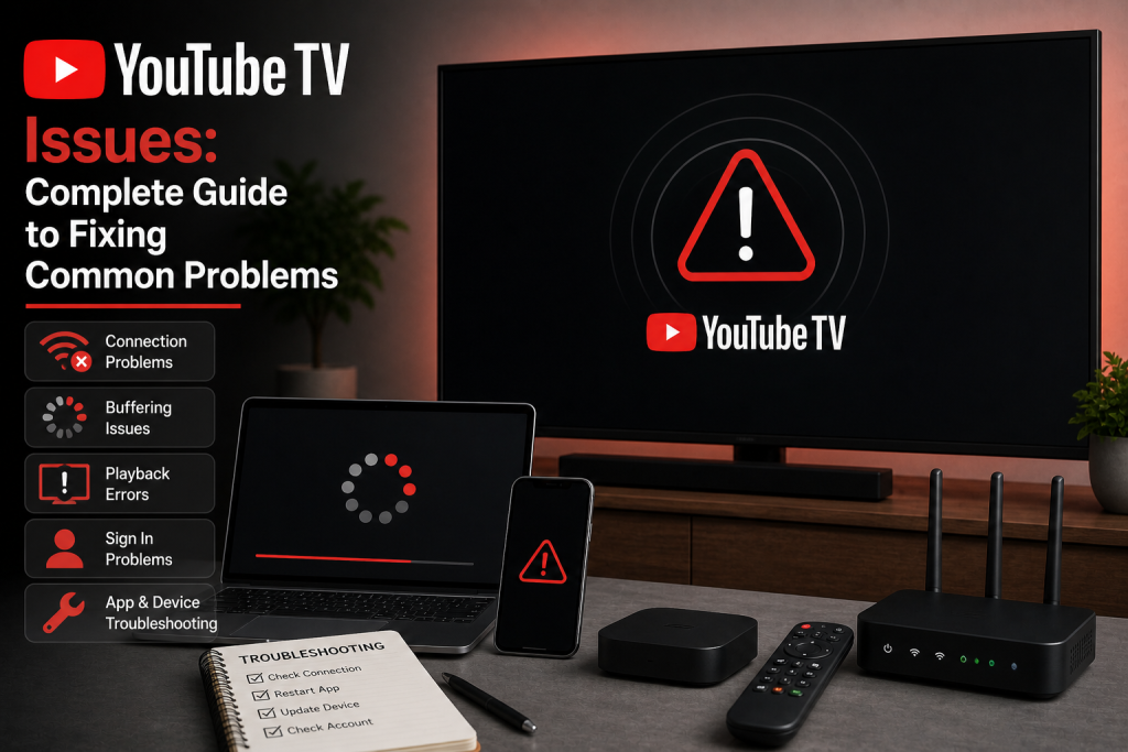 YouTube TV Issues