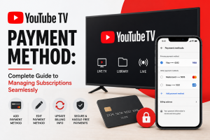YouTube TV Payment Method