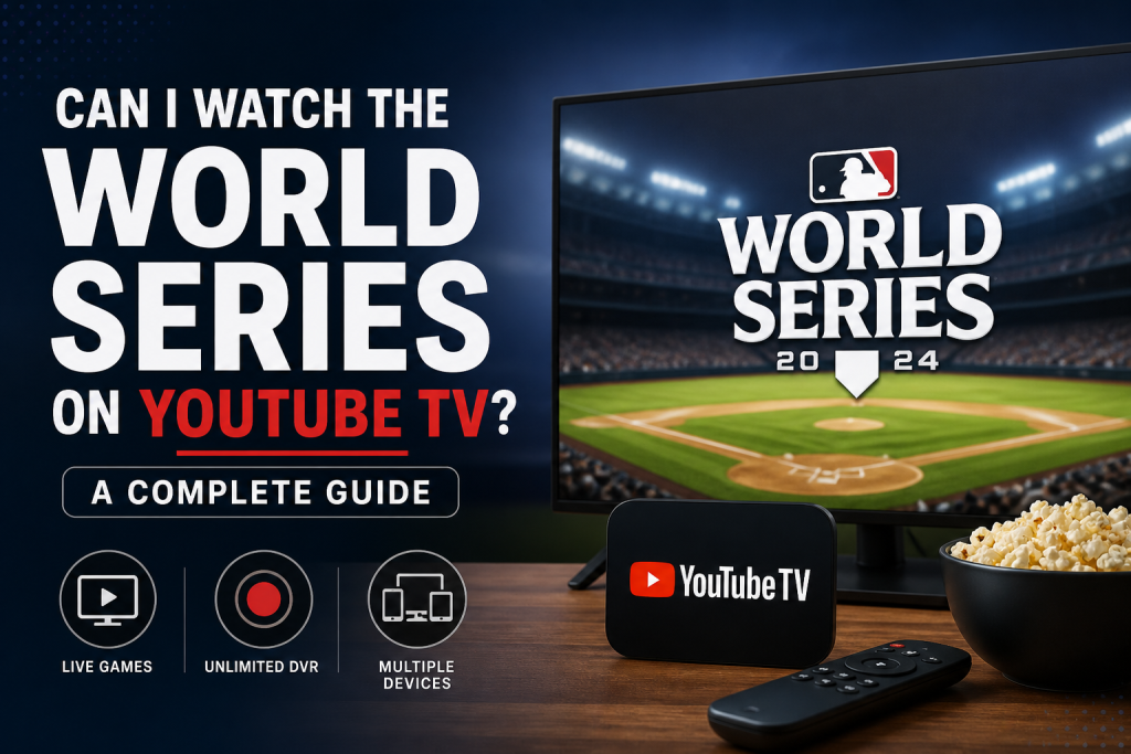 Can I Watch the World Series on YouTube TV
