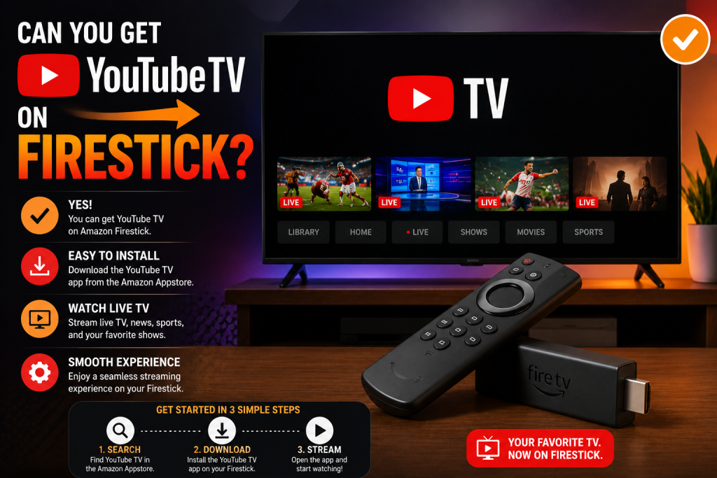 Can you get YouTube TV on Firestick