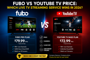 Fubo vs YouTube TV Price