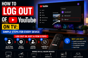 How to Log Out of YouTube on TV