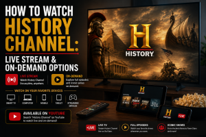 How to Watch History Channel-Live Stream & On-Demand Options