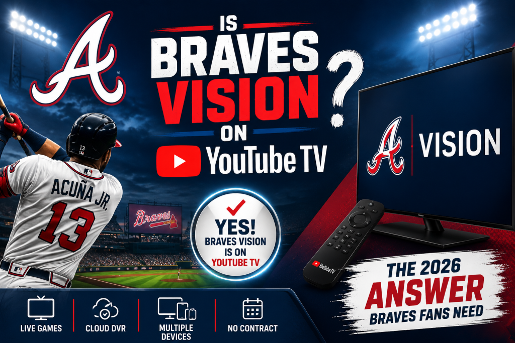 Is Braves Vision on YouTube TV-The 2026 Answer Braves Fans Need