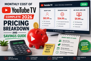 Monthly Cost of YouTube TV