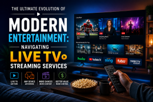 The Ultimate Evolution of Modern Entertainment-Navigating Live TV Streaming Services