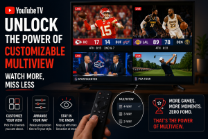 Unlock the Power of YouTube TV Customizable Multiview: Watch More, Miss Less