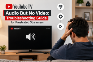 YouTube TV Audio But No Video