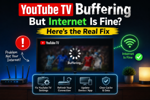 YouTube TV Buffering But Internet Is Fine