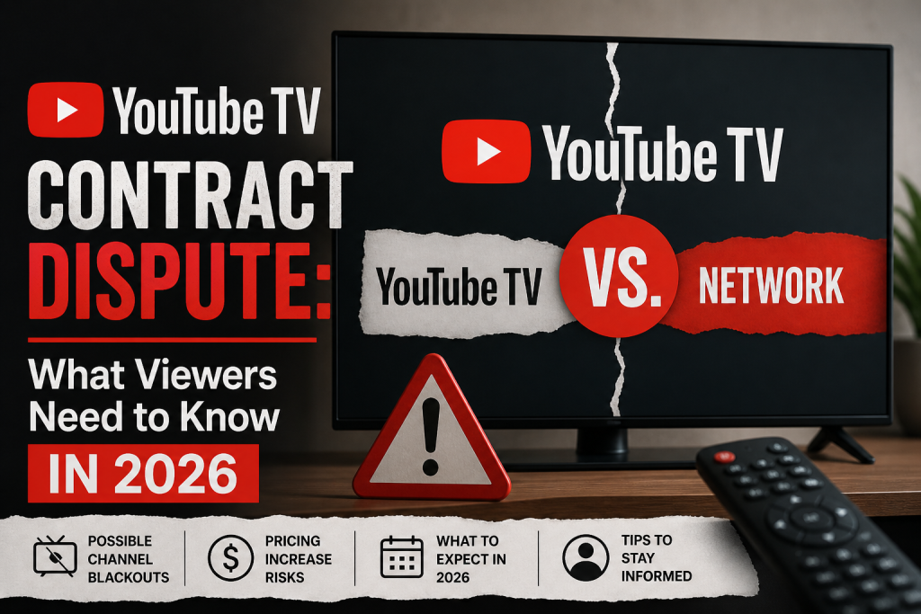 YouTube TV Contract Dispute
