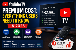 YouTube TV Premium Cost
