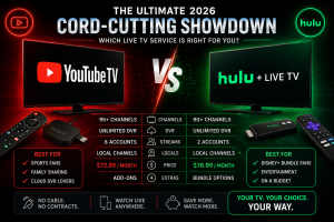 YouTube TV vs Hulu Live