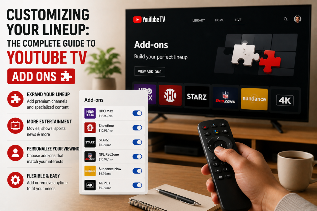 Customizing Your Lineup