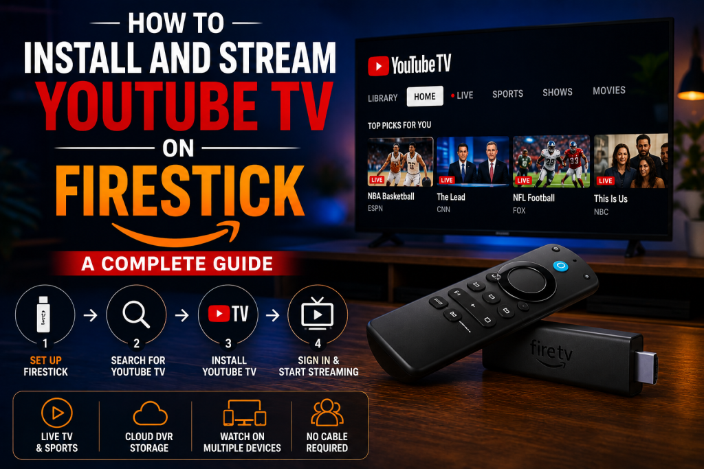 How to Install and Stream YouTube TV on Firestick