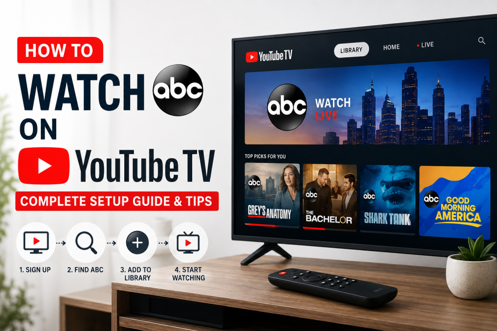 How to Watch ABC on YouTube TV