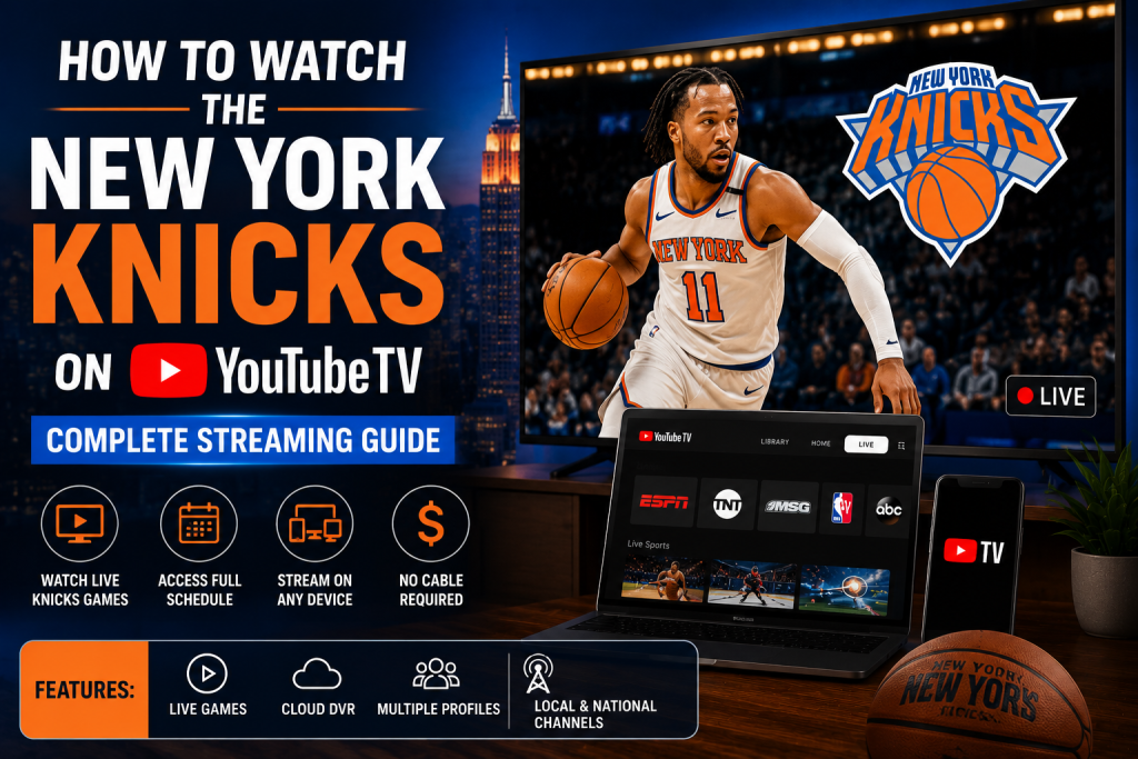 How to Watch the New York Knicks on YouTube TV