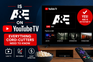Is A&E on YouTube TV