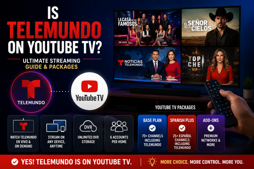Is Telemundo on YouTube TV