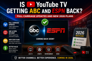 Is YouTube TV Getting ABC and ESPN Back