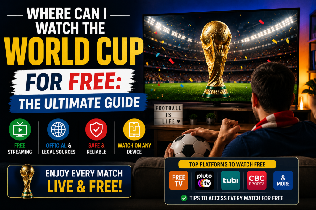 Where Can I Watch the World Cup for Free: The Ultimate Guide