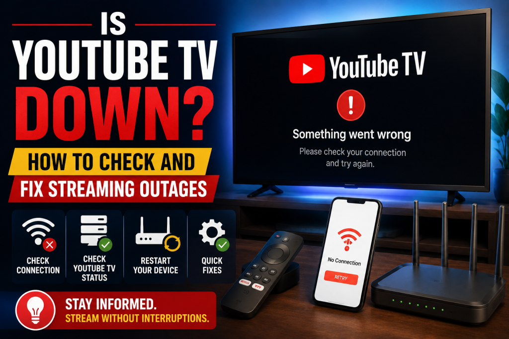 Is YouTube TV Down