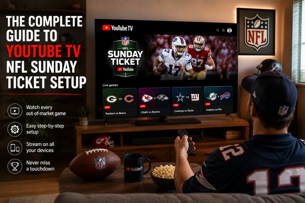 The Complete Guide to YouTube TV NFL Sunday Ticket Setup