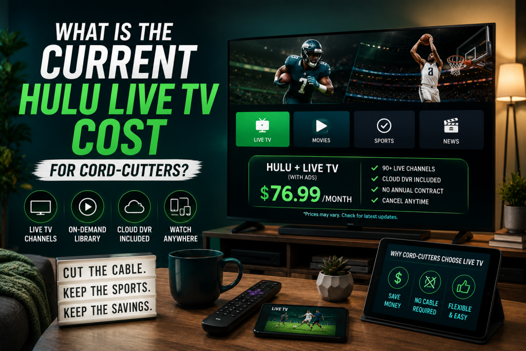 What Is the Current Hulu Live TV Cost for Cord-Cutters