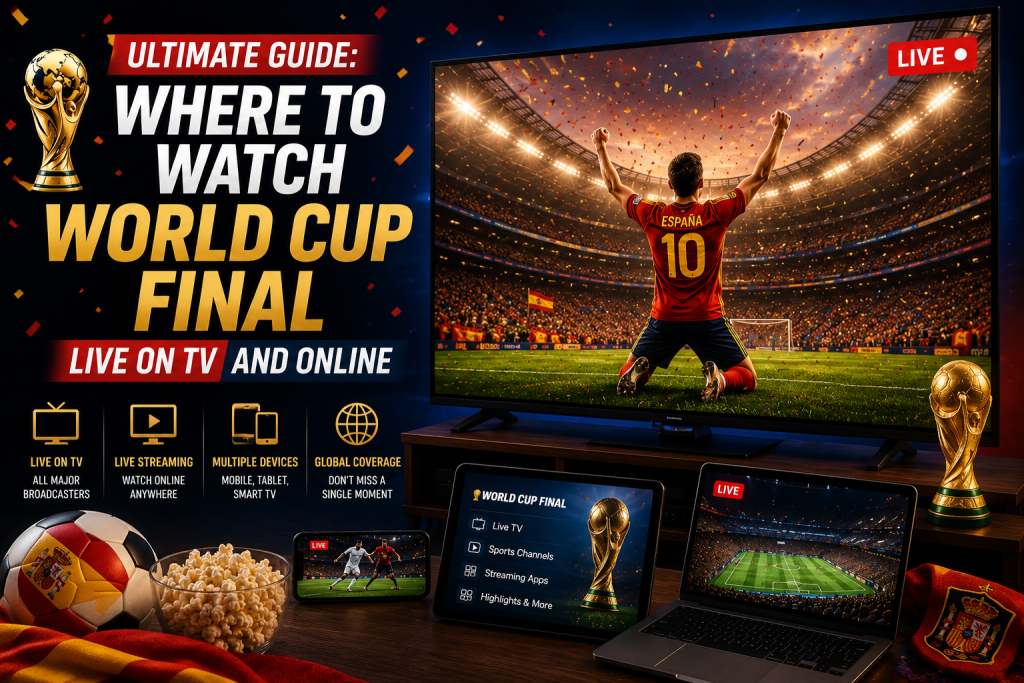 Where to Watch World Cup Final Live on TV and Online