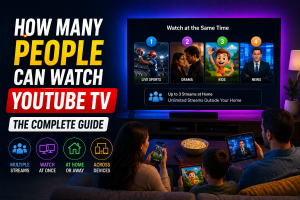 How Many People Can Watch YouTube TV at Once