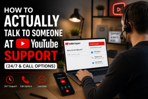 How to Actually Talk to Someone at YouTube Support (24/7 & Call Options)