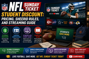 NFL Sunday Ticket Student Discount